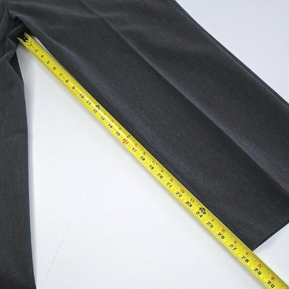 NWT Hilary Radley Women's Charcoal Grey Dress Straight Pants Stretch Size 16 - Picture 16 of 16